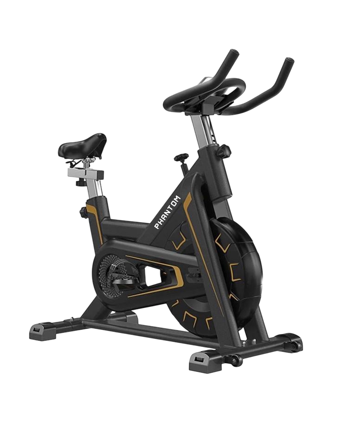 Black and Gold Spin Bike