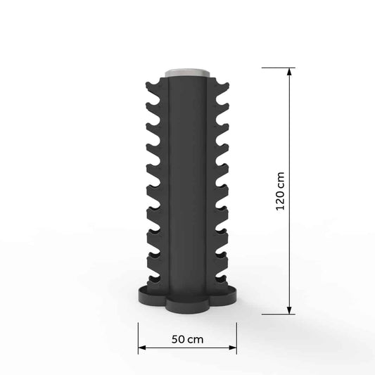 Dumbbell Tower Rack with Dumbbells Set (1-10kg)