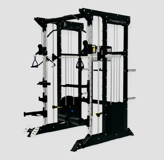 Multi-Functional Smith Machine with 100kg Stacks (Commercial Grade)