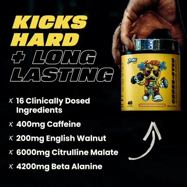 Zombie Labs CROSS-EYED Extreme Pre-Workout