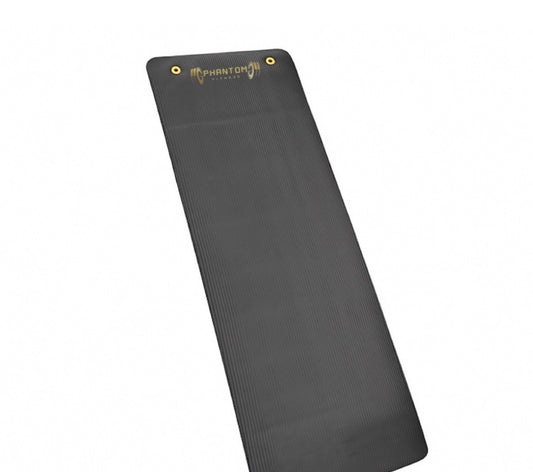 Eco-Friendly Gym Stretching Yoga Mat – 15mm Thick with Eyelets