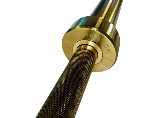 Phantom Deluxe Golden 20kg Barbell (1500lbs)