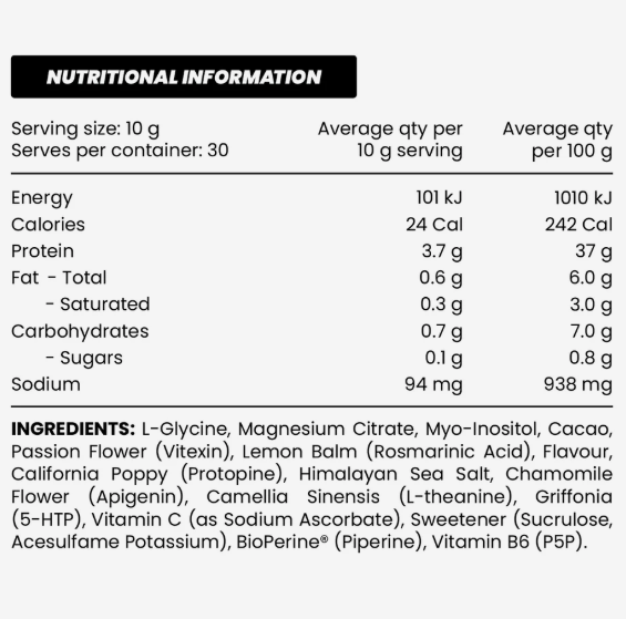 Zombie Labs Blackoutz Hardcore Sleep Compound